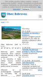 Mobile Screenshot of bobrovec.eu